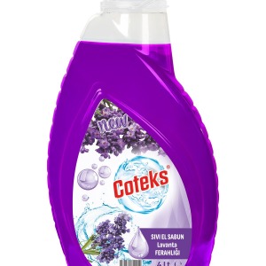 Lavanta Kokulu Sıvı Sabun Yumuşak ve Doğal Temizlik 4lt - Tek Ebat