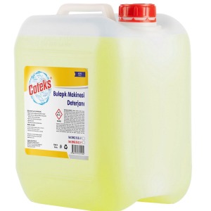 Endüstriyel Makine Bulaşık Deterjanı Yüksek Performanslı Temizlik 20 lt - Tek Ebat
